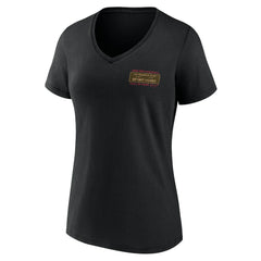 Bryant Young San Francisco 49ers Women's Hall of Fame V-Neck T-Shirt - Black - NFL