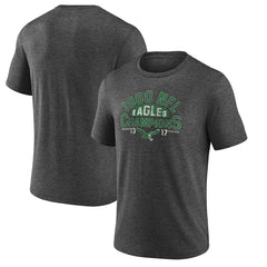 Philadelphia Eagles Old Fashioned Tri-Blend T-Shirt - Charcoal - NFL