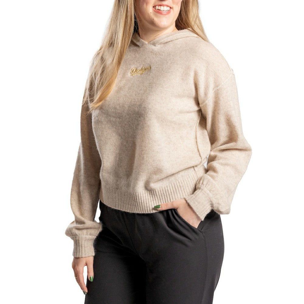 Los Angeles Dodgers Lusso Women's Beatriz Cashmere Pullover Hoodie Online