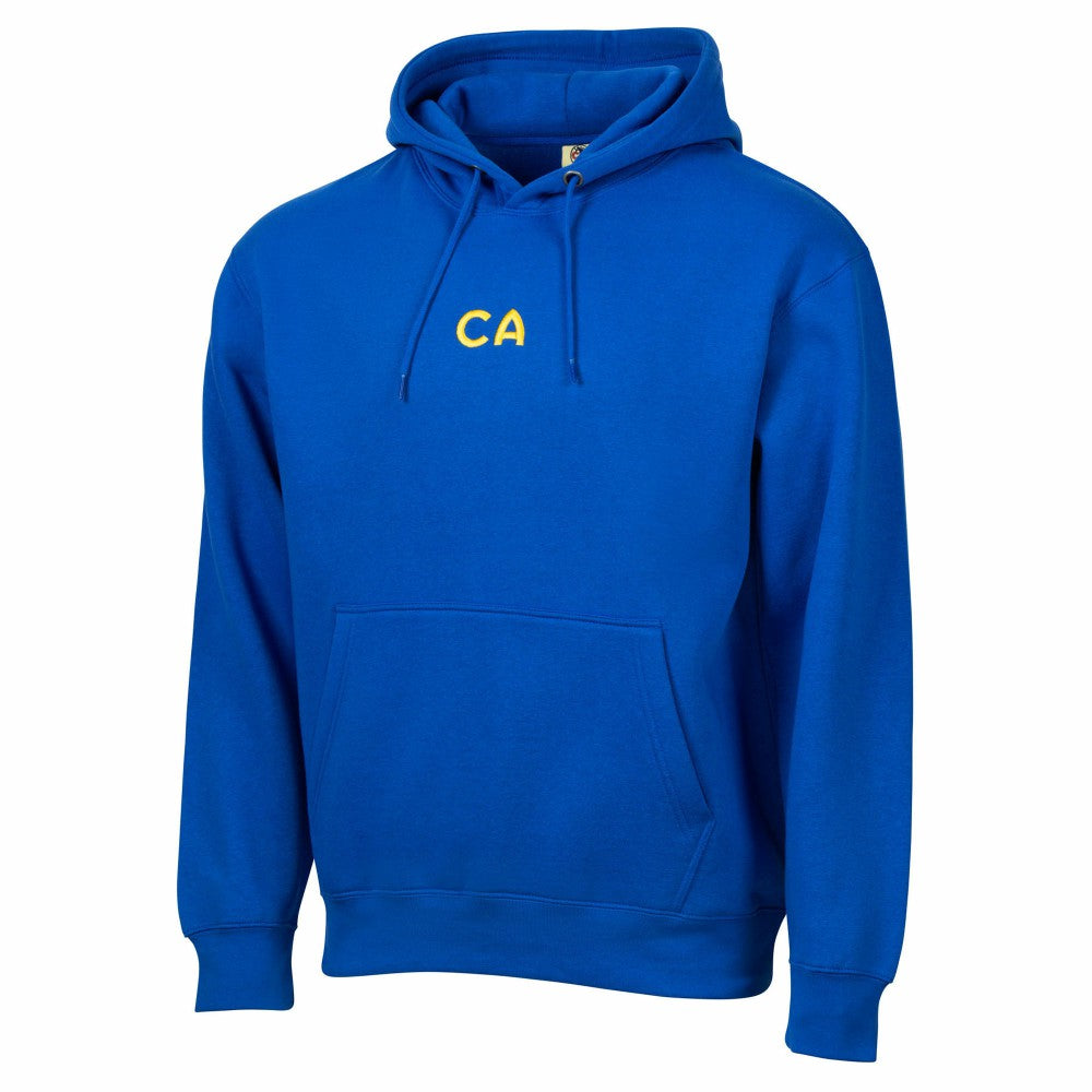 Club America Sport Design Sweden Streetwear Relaxed Pullover Hoodie Royal