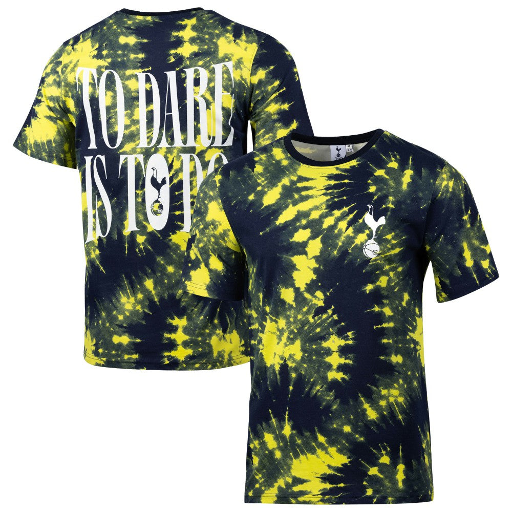 Tottenham Hotspur Sport Design Sweden Relaxed Time Out Tie-Dye T-Shirt Navy