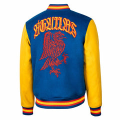 Club America Sport Design Sweden Free Kick Wool Varsity Jacket Royal