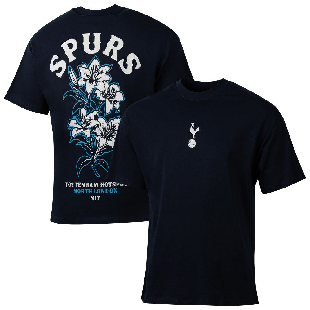 Tottenham Hotspur Sport Design Sweden Youth Game Day Graphic T-Shirt Navy