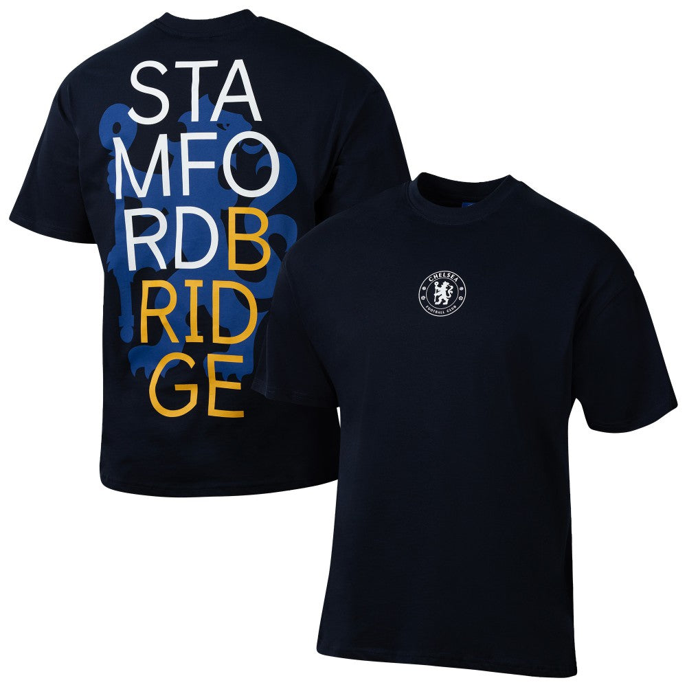 Chelsea Sport Design Sweden Youth Game Day Graphic T-Shirt Navy
