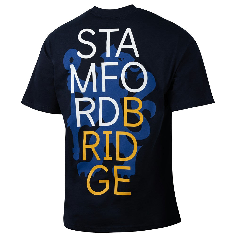 Chelsea Sport Design Sweden Youth Game Day Graphic T-Shirt Navy