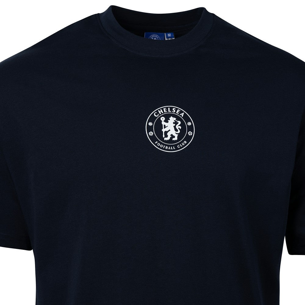 Chelsea Sport Design Sweden Youth Game Day Graphic T-Shirt Navy