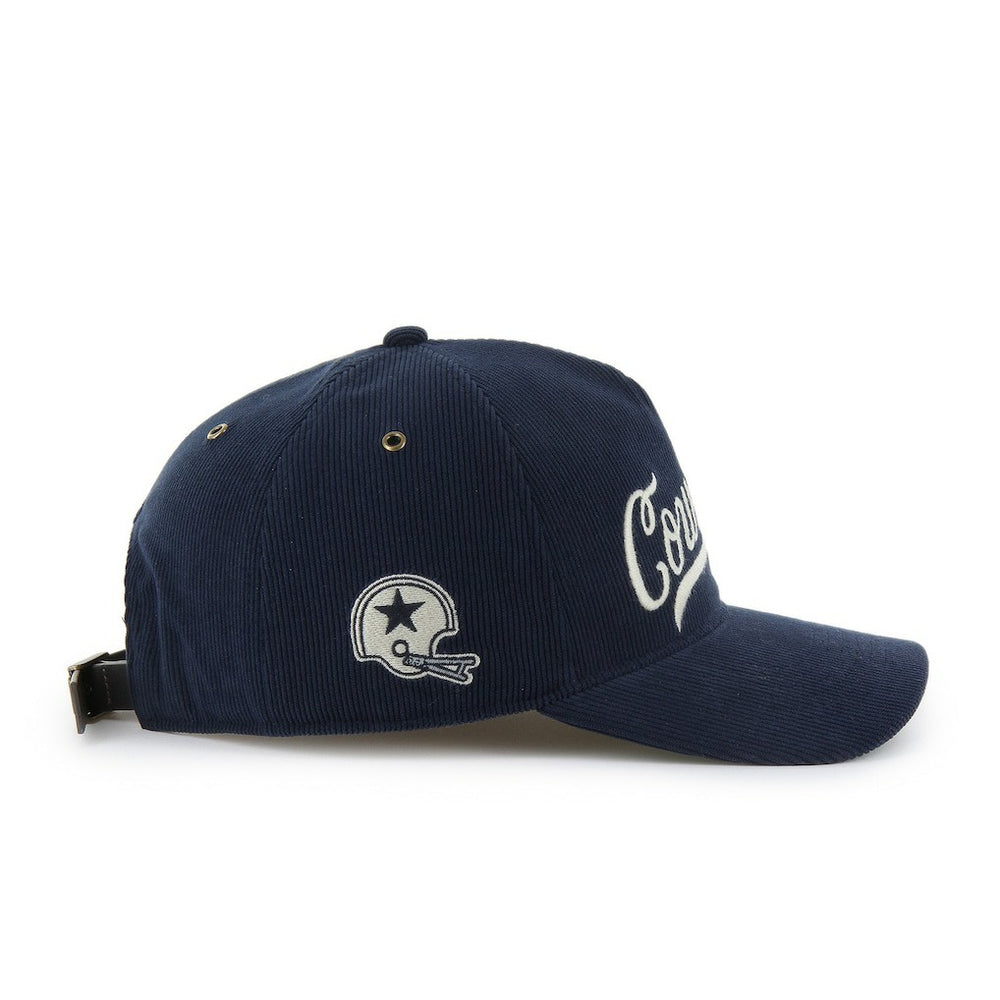 Dallas Cowboys '47 Golden Age Relaxed Corduroy Hitch Adjustable Hat - Navy - 47 brand