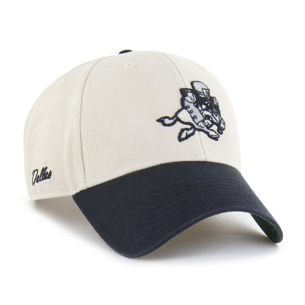 Dallas Cowboys '47 Fairfield MVP Structured Adjustable Hat - Cream - 47 brand