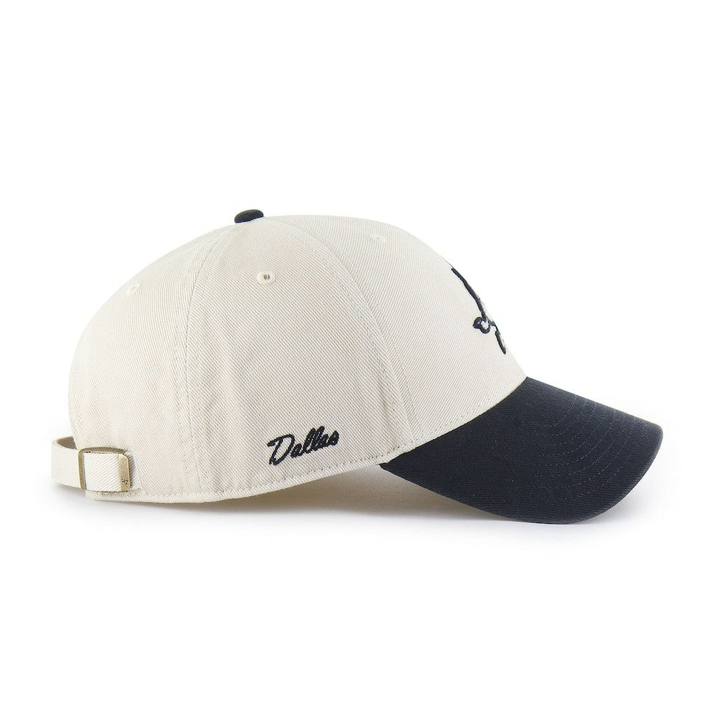 Dallas Cowboys '47 Fairfield MVP Structured Adjustable Hat - Cream - 47 brand
