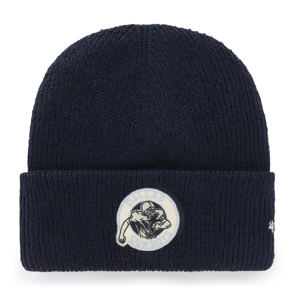 Dallas Cowboys '47 Golden Age Cuffed Knit Hat - Navy - 47 brand