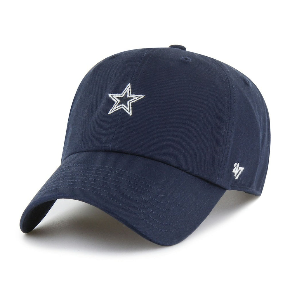 Dallas Cowboys '47 Foundational Clean Up Adjustable Hat - Navy - 47 brand