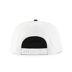 Dallas Cowboys '47 Foundational Captain Snapback Hat - White/Navy - 47 brand