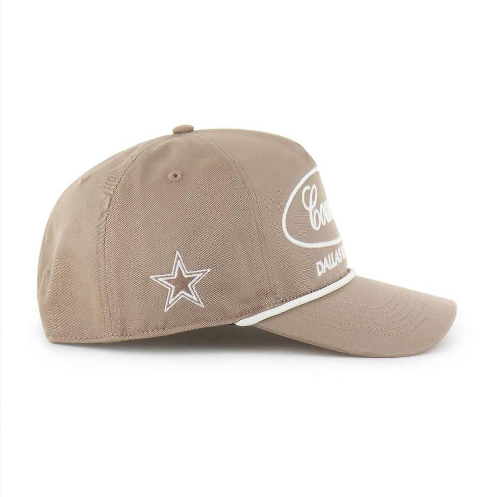 Dallas Cowboys '47 Foundational Relaxed Hitch Adjustable Hat - Brown - 47 brand
