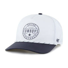 Dallas Cowboys '47 Suburbia Hitch Two-Tone Adjustable Hat - White/Navy - 47 brand