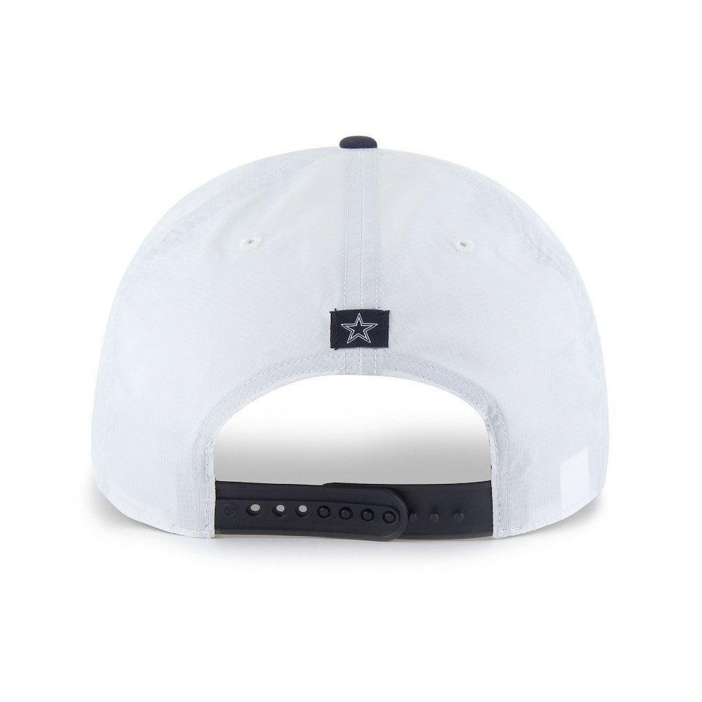Dallas Cowboys '47 Suburbia Hitch Two-Tone Adjustable Hat - White/Navy - 47 brand