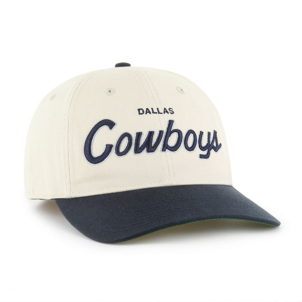 Dallas Cowboys '47 Crosstown Franchise Two-Tone Relaxed Flex Hat - Cream - 47 brand