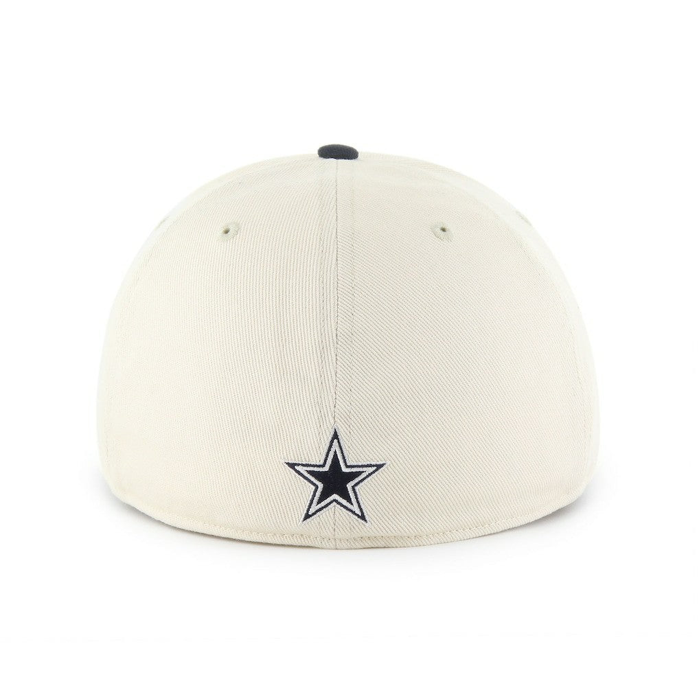 Dallas Cowboys '47 Crosstown Franchise Two-Tone Relaxed Flex Hat - Cream - 47 brand