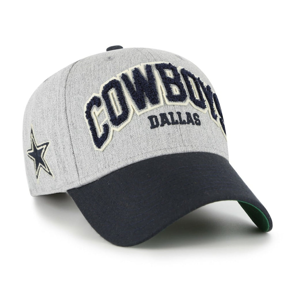 Dallas Cowboys '47 Standish MVP Adjustable Hat - Heather Gray - 47 brand