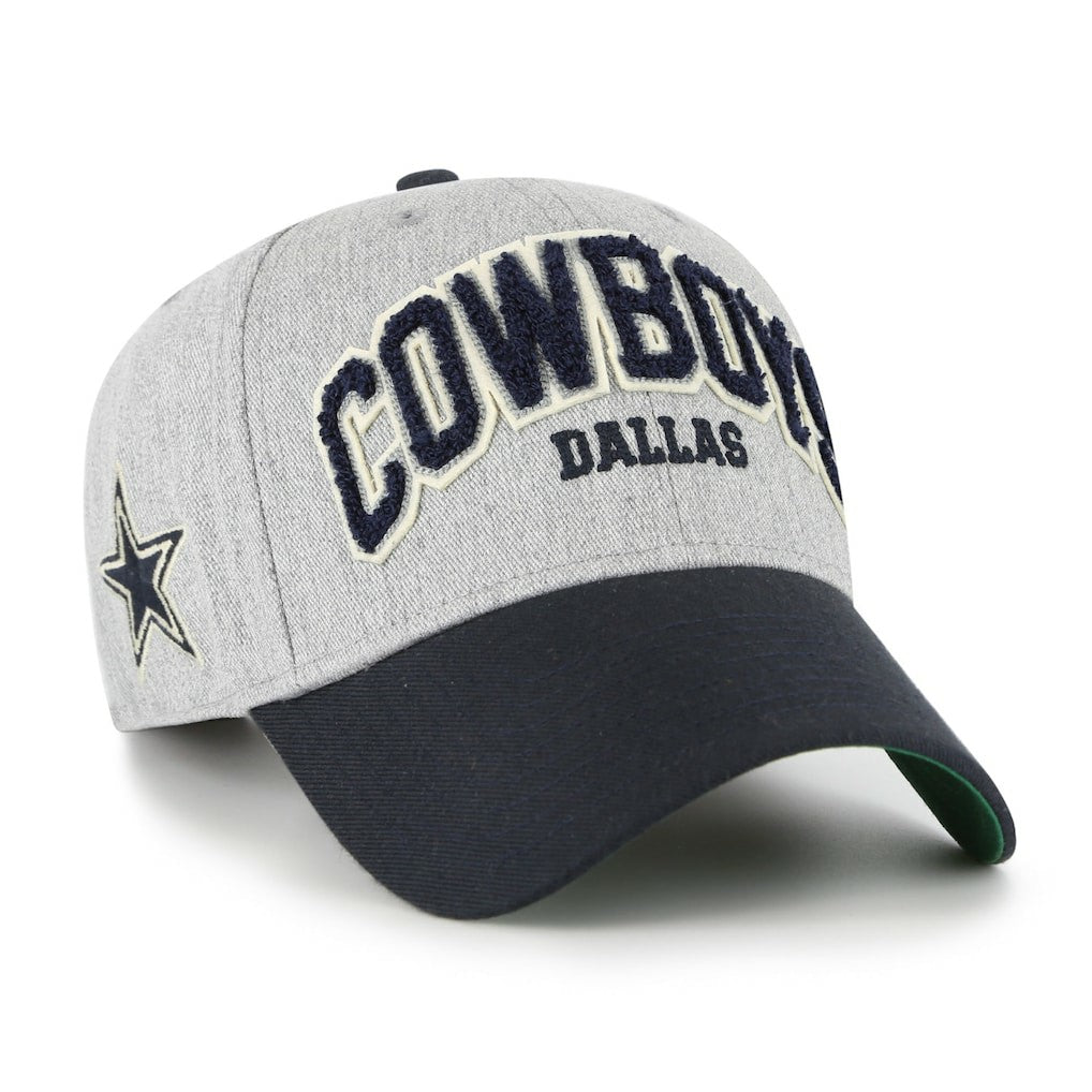 Dallas Cowboys '47 Standish MVP Adjustable Hat - Heather Gray - 47 brand