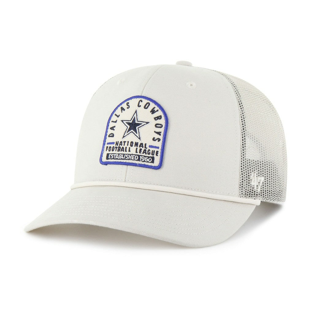 Dallas Cowboys '47 Gravestone Trucker Adjustable Hat - Cream - 47 brand