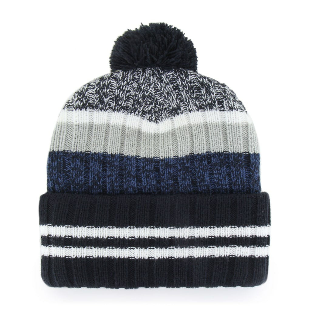 Dallas Cowboys '47 Quiver Cuffed Pom Knit Hat - Navy - 47 brand