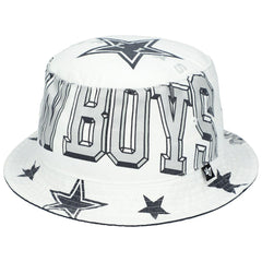 Dallas Cowboys '47 Women's Energize Bucket Hat - White - 47 brand