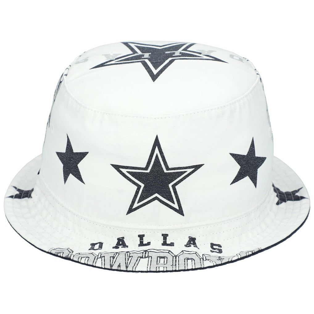 Dallas Cowboys '47 Women's Energize Bucket Hat - White - 47 brand