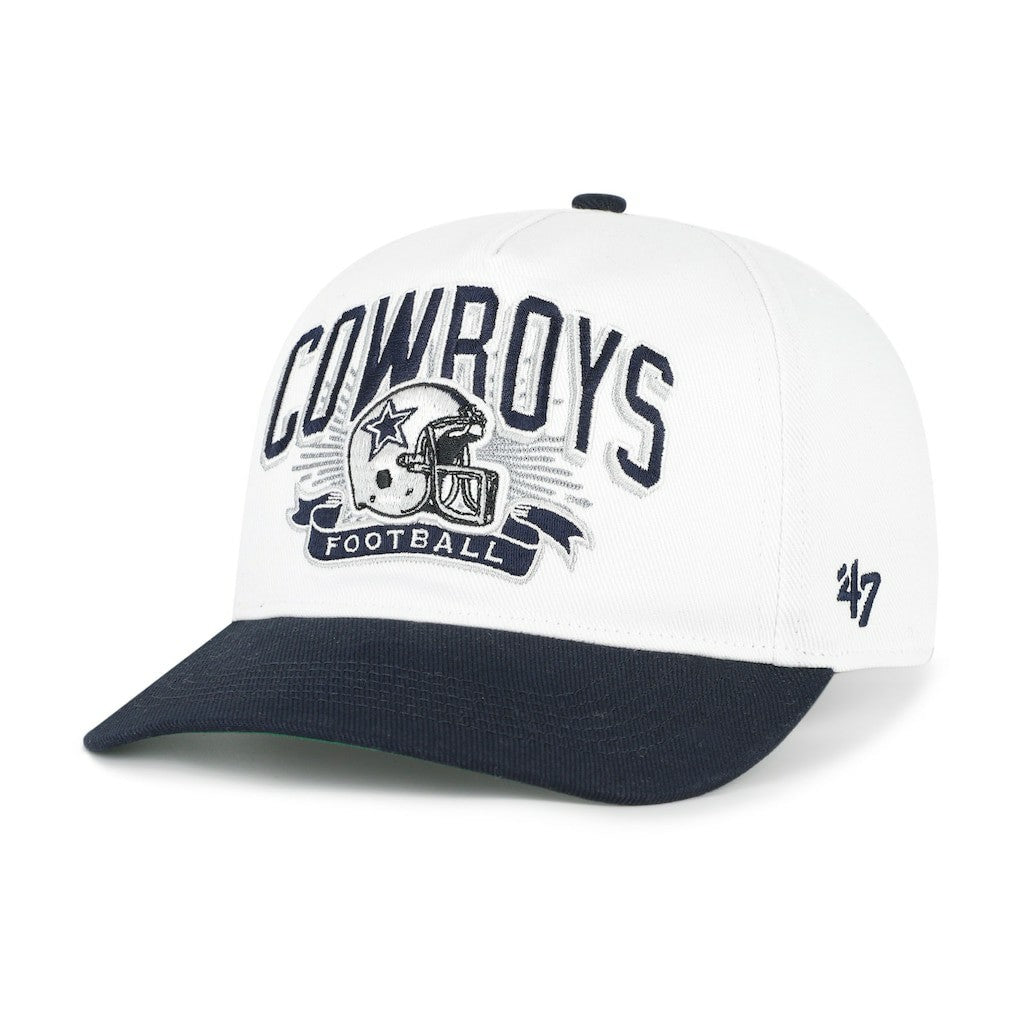 Dallas Cowboys '47 Youth Prime Play Hitch Adjustable Hat - White - 47 brand
