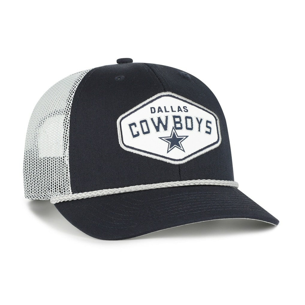 Dallas Cowboys '47 Youth Ace Out Rope Trucker Adjustable Hat - Navy - 47 brand