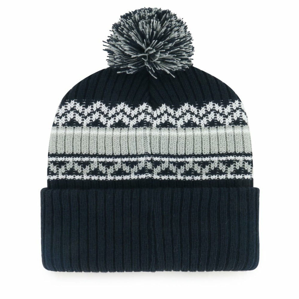 Dallas Cowboys '47 Youth Polar Vortex Cuffed Knit Hat with Pom - Navy - 47 brand