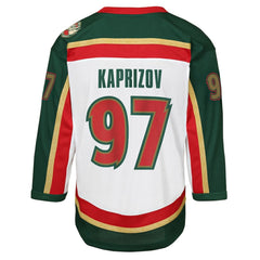 Kirill Kaprizov Minnesota Wild Youth 25th Anniversary Replica Player Jersey - White | NHL sale