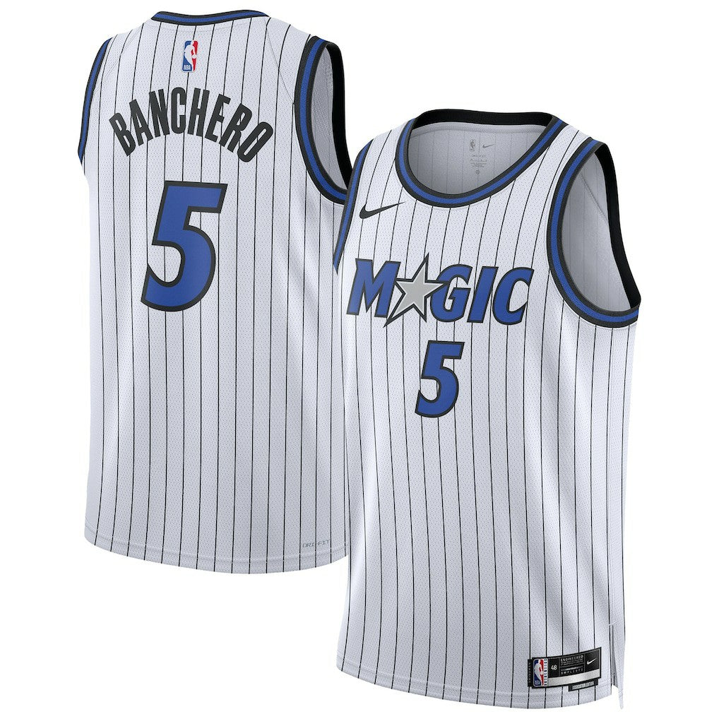 Nike Paolo Banchero Orlando Magic Unisex Swingman Player Jersey Association Edition White