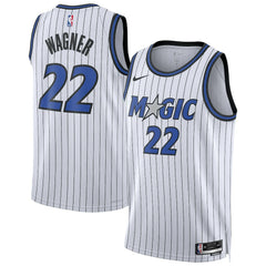 Nike Franz Wagner Orlando Magic Unisex Swingman Player Jersey Association Edition White