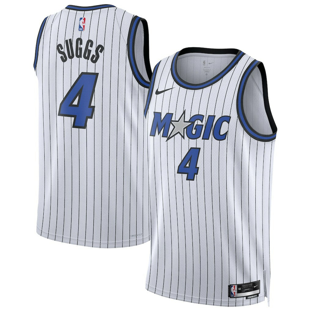 Nike Jalen Suggs Orlando Magic Unisex Swingman Player Jersey Association Edition White