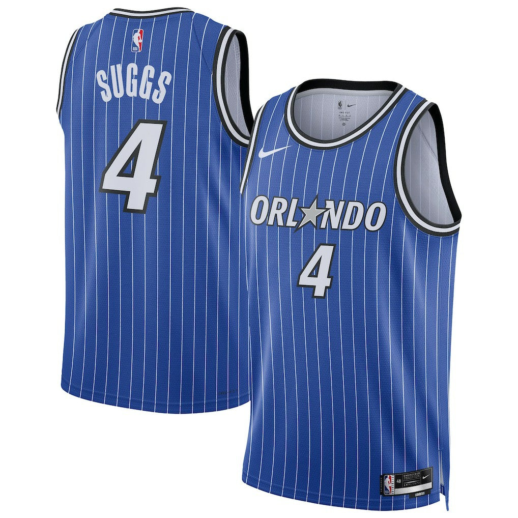 Nike Jalen Suggs Orlando Magic Unisex Swingman Player Jersey Icon Edition Blue