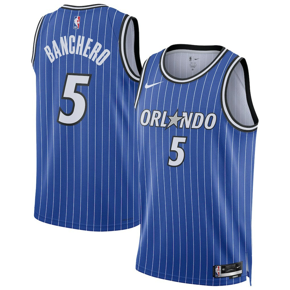 Nike Paolo Banchero Orlando Magic Unisex Swingman Player Jersey Icon Edition Blue