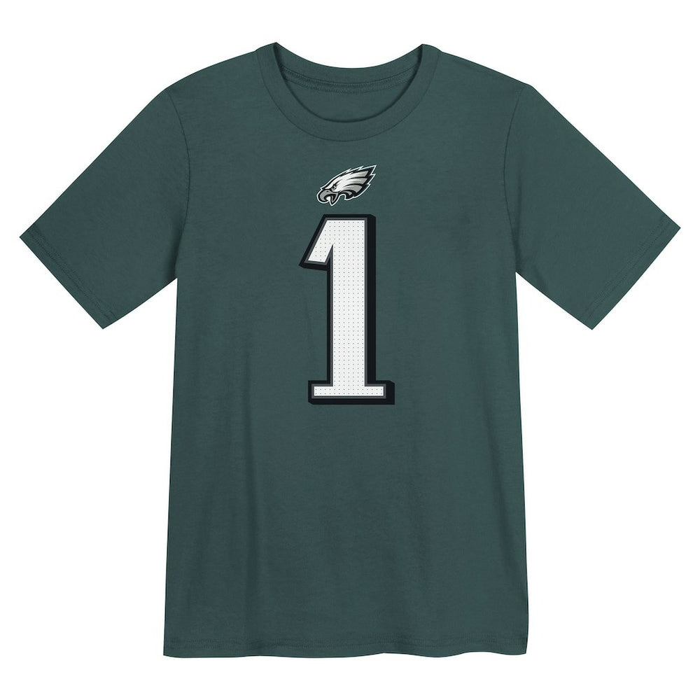 Jalen Hurts Philadelphia Eagles Preschool Player Name & Number T-Shirt - Midnight Green - Nike