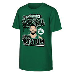 Jayson Tatum Boston Celtics Outerstuff Youth Baller T-Shirt Kelly Green