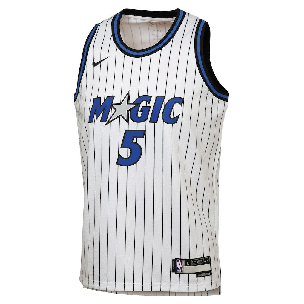 Nike Paolo Banchero Orlando Magic Youth Swingman Player Jersey Association Edition White