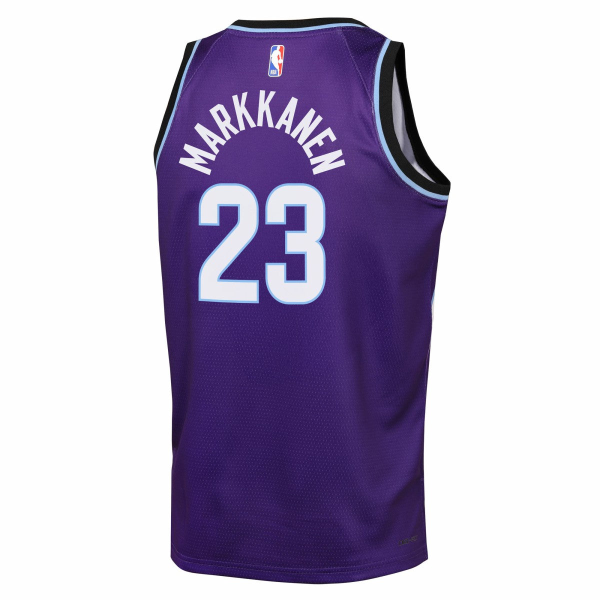 Nike Lauri Markkanen Utah Jazz Youth Icon Edition Swingman Jersey Purple