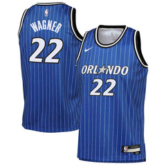 Nike Franz Wagner Orlando Magic Youth Icon Edition Swingman Jersey Blue