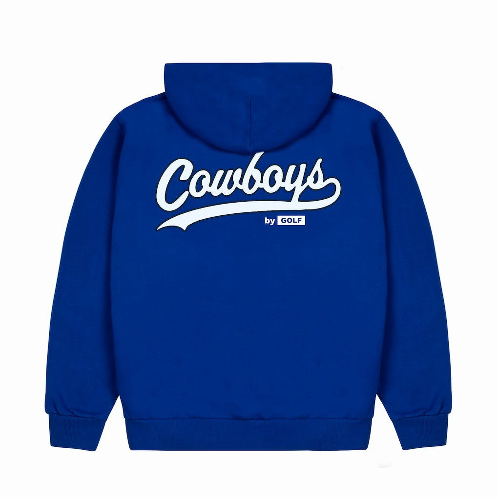 Dallas Cowboys GOLF WANG Cutout Pullover Hoodie - Royal - NFL