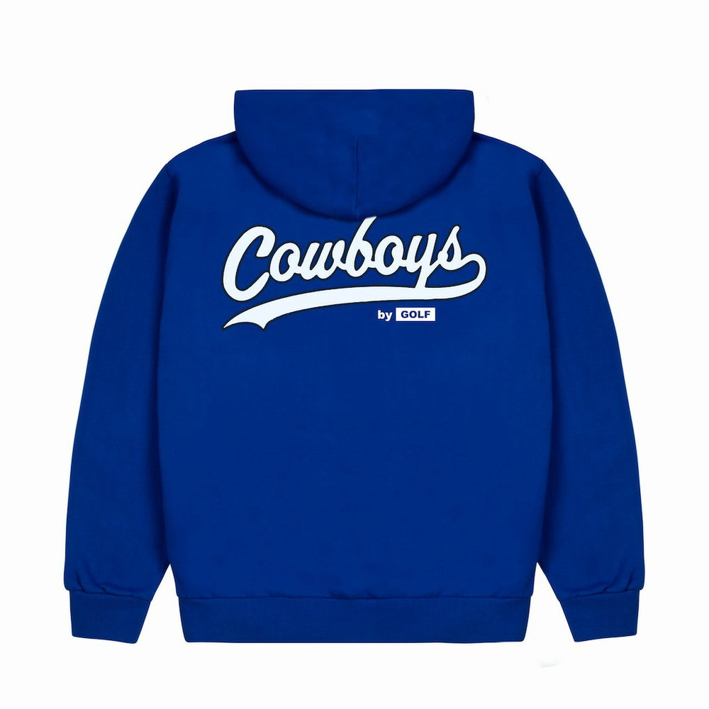 Dallas Cowboys GOLF WANG Cutout Pullover Hoodie - Royal - NFL