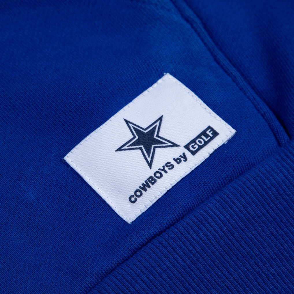 Dallas Cowboys GOLF WANG Cutout Pullover Hoodie - Royal - NFL