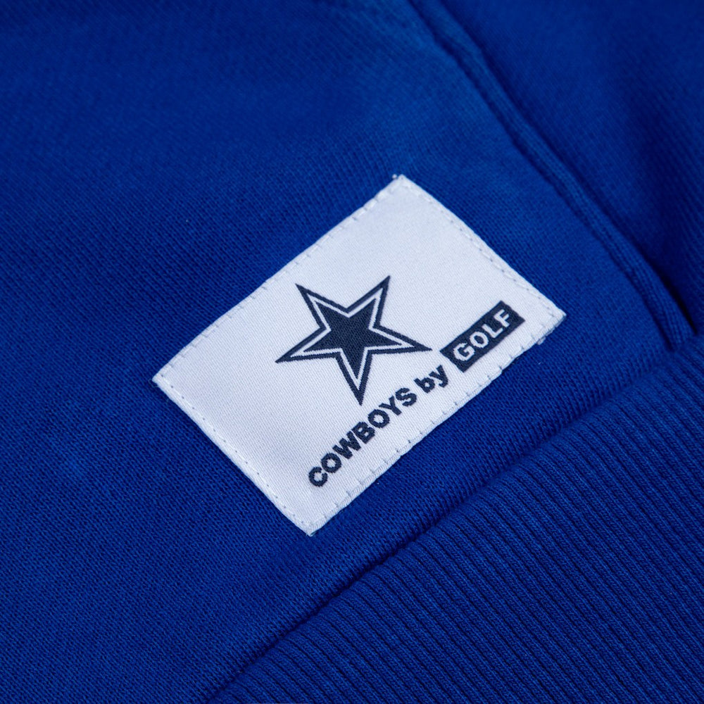 Dallas Cowboys GOLF WANG Cutout Pullover Hoodie - Royal - NFL