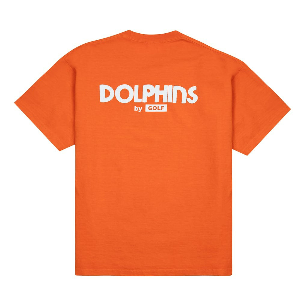 Miami Dolphins GOLF WANG Cutout T-Shirt - Orange - NFL