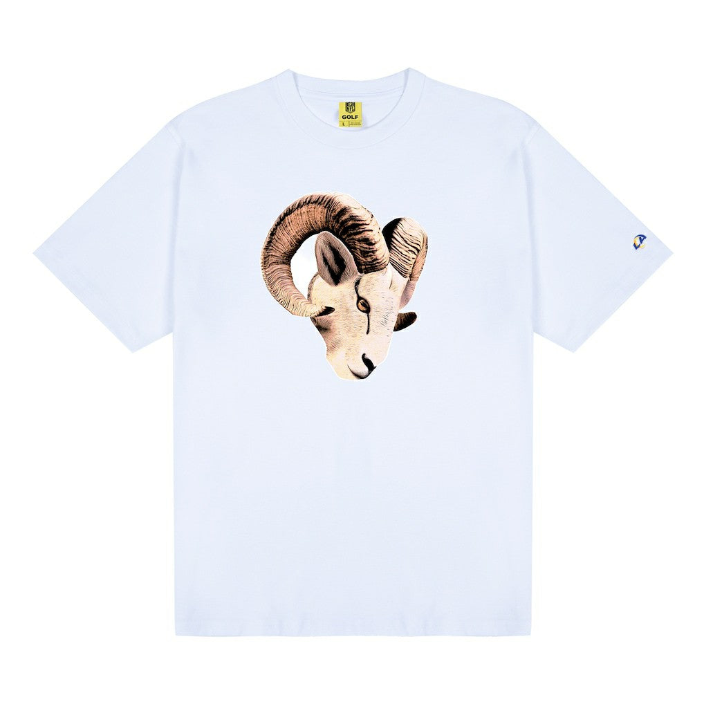 Los Angeles Rams GOLF WANG Cutout T-Shirt - White - NFL