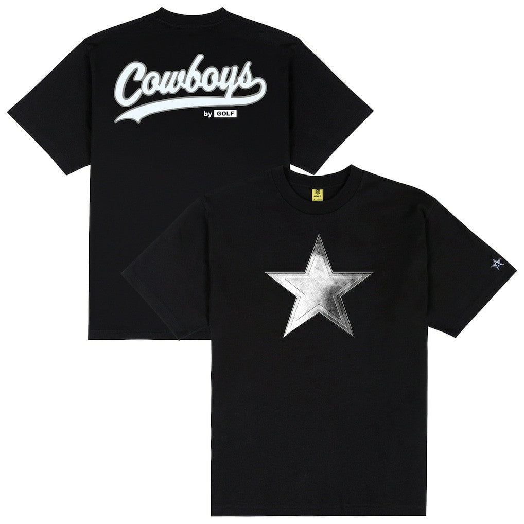 Dallas Cowboys GOLF WANG Cutout T-Shirt - Black - NFL