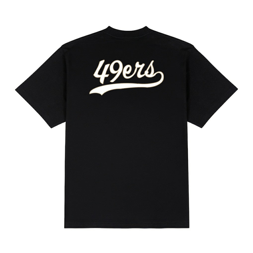 San Francisco 49ers GOLF WANG Cutout T-Shirt - Black - NFL
