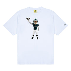 Philadelphia Eagles GOLF WANG Bobblehead T-Shirt - White - NFL